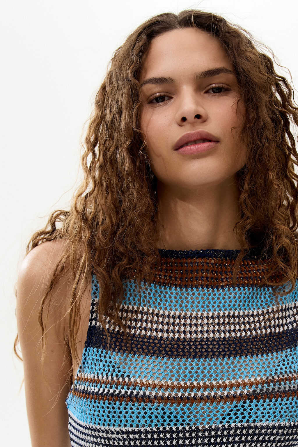 Vestido brillante en punto calado - H&m фото 3