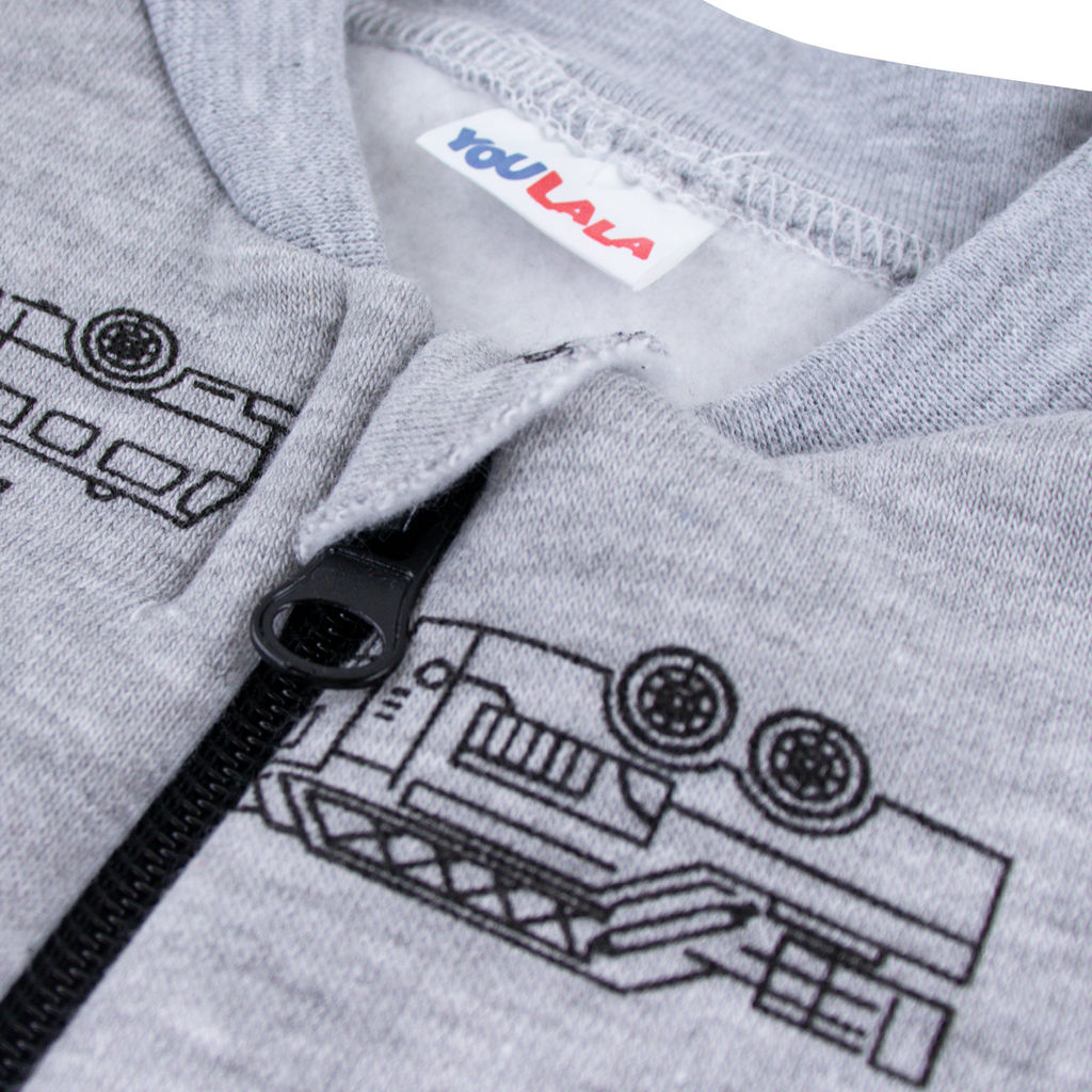 Комбинезон футер 3х нитка начёс 0570300102 - Youlala фото 2