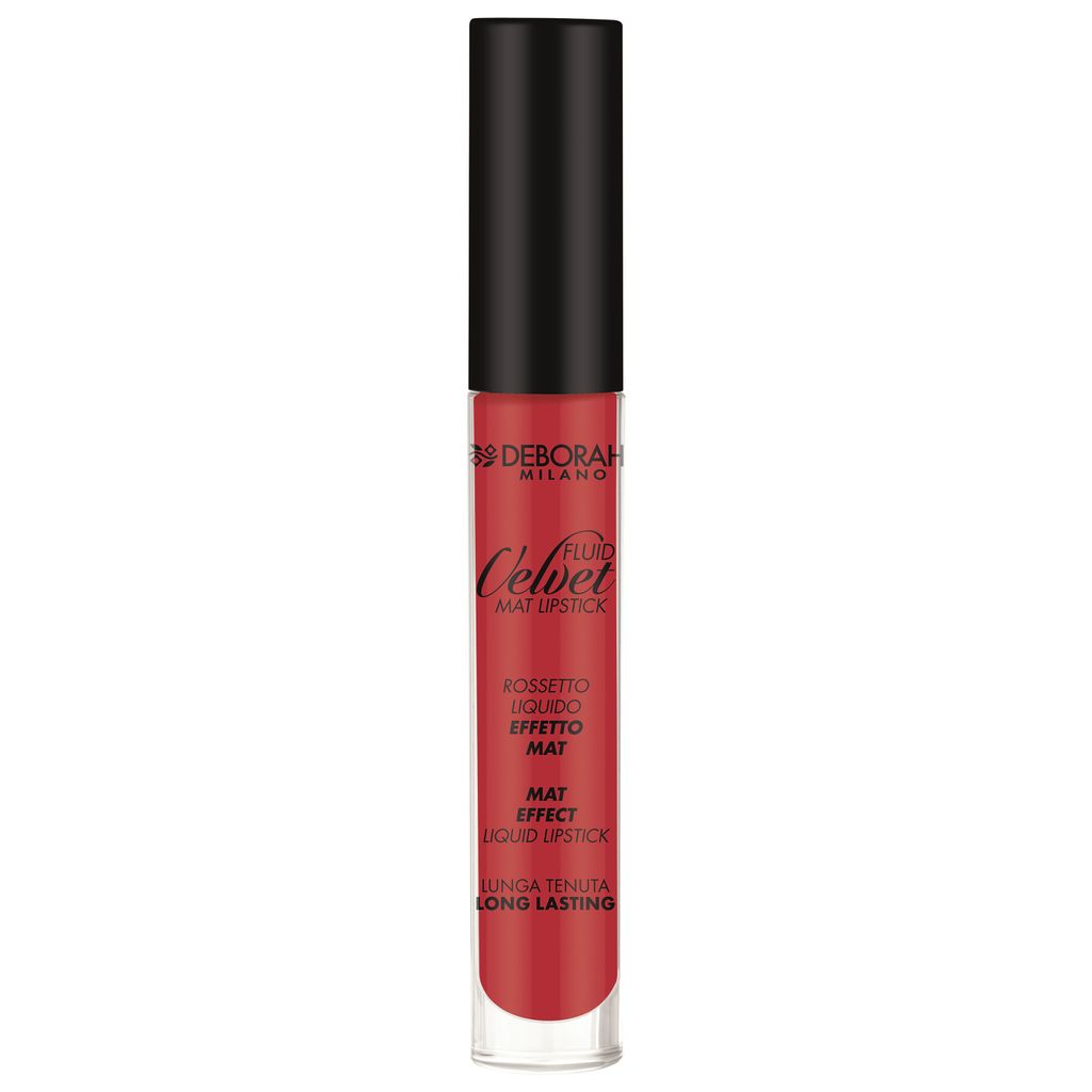 DEBORAH Помада для губ матовая Fluid Velvet Mat тон 06 культовый красный, 4.5 г  фото 2