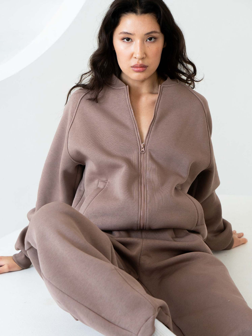 Брюки свободного кроя утепленные с защипами - My фото 21