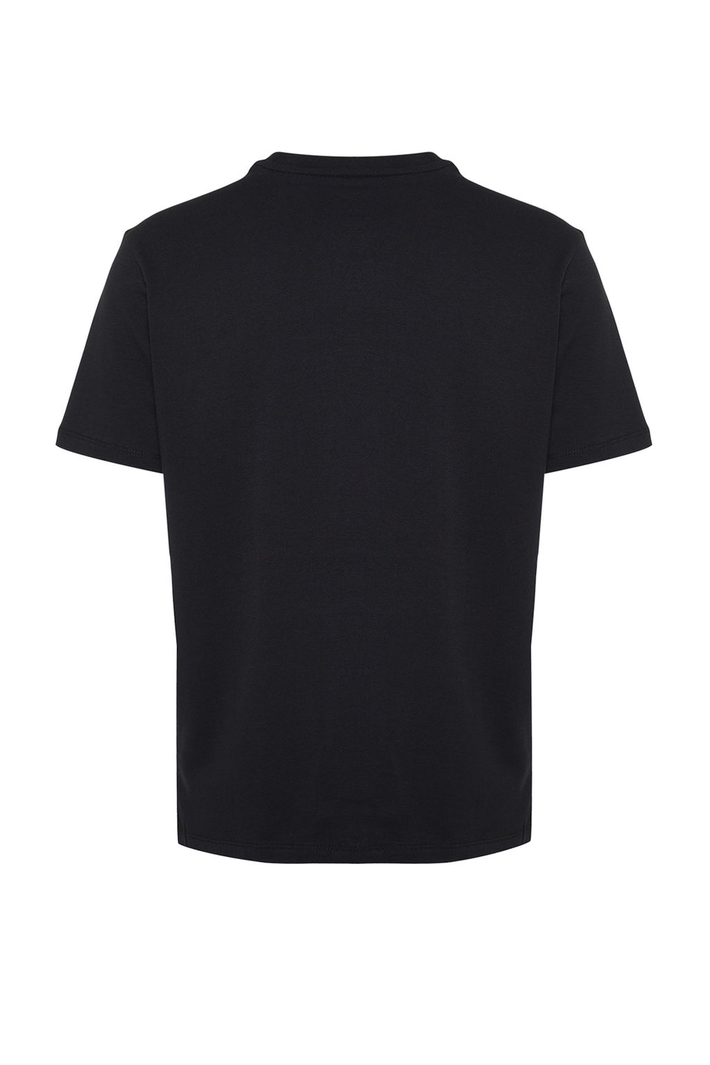 TRENDYOL MAN Siyah Regular/Normal Kesim Renk Bloklu %100 Pamuklu T-Shirt TMNSS24TS00076 - Trendyolmilla фото 13
