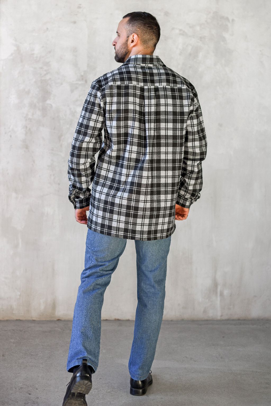 Сорочка рубашка Фланель 100% хлопок - Оптима фото 4