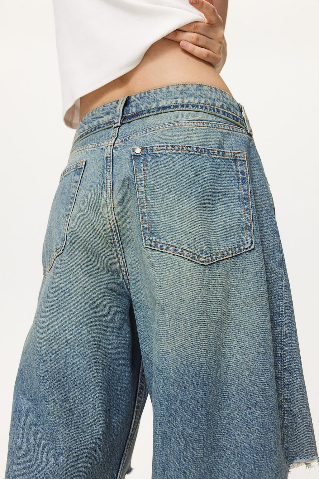 Super Baggy Low Jeans - H&m фото 5