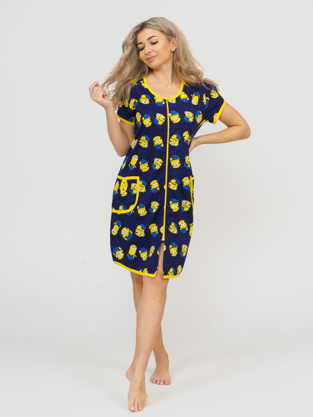 860 Халат "Миньоны"