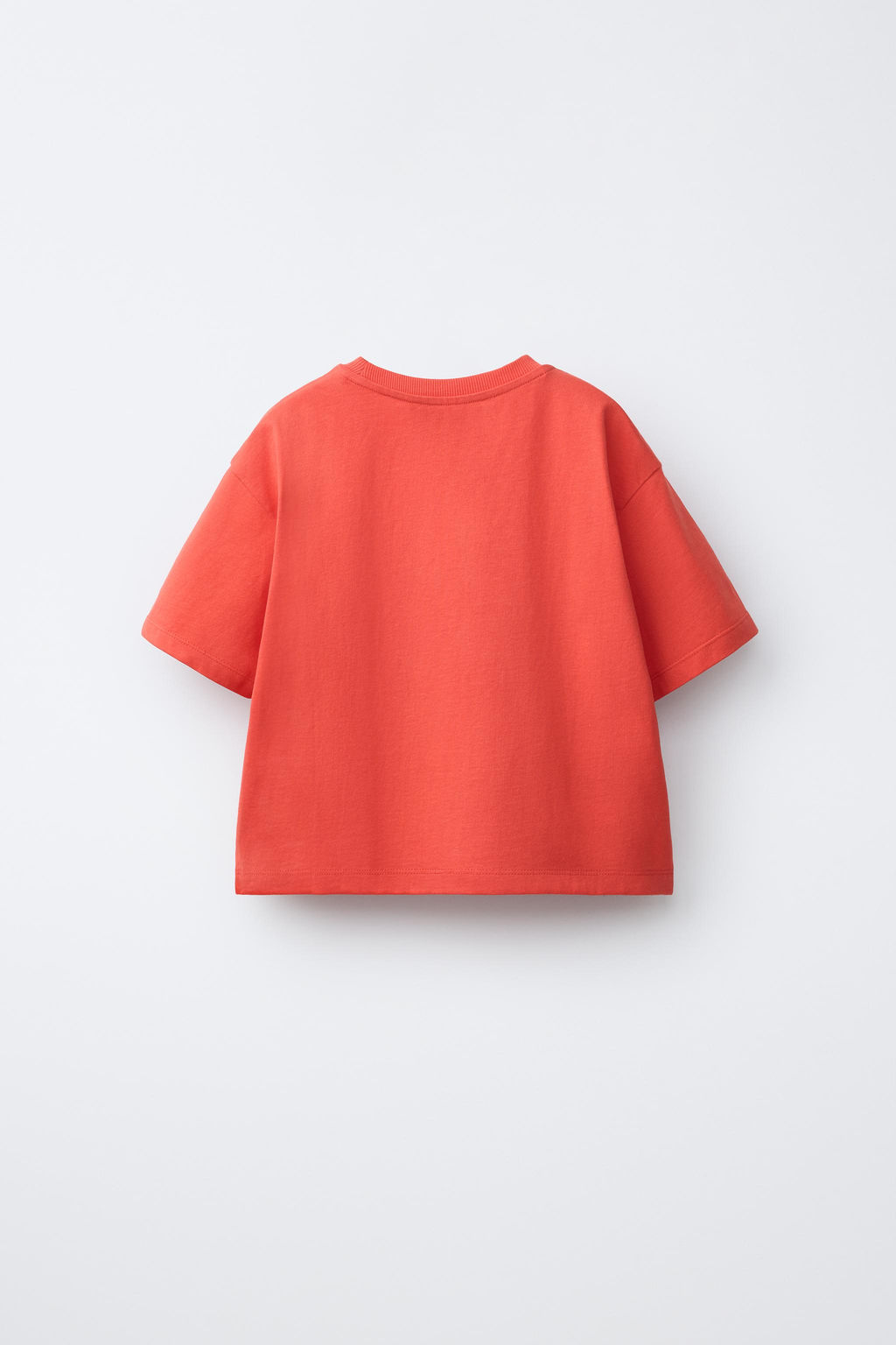 CAMISETA ESTAMPADO TEXTO / Rojo - Zara фото 4