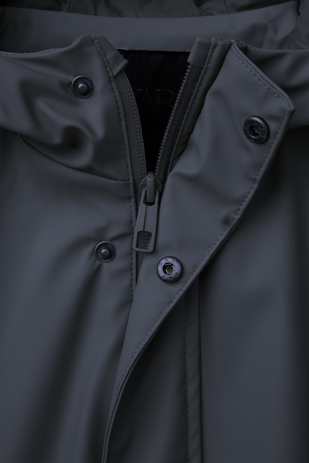 WATER REPELLENT RUBBERIZED PARKA - Zara фото 3