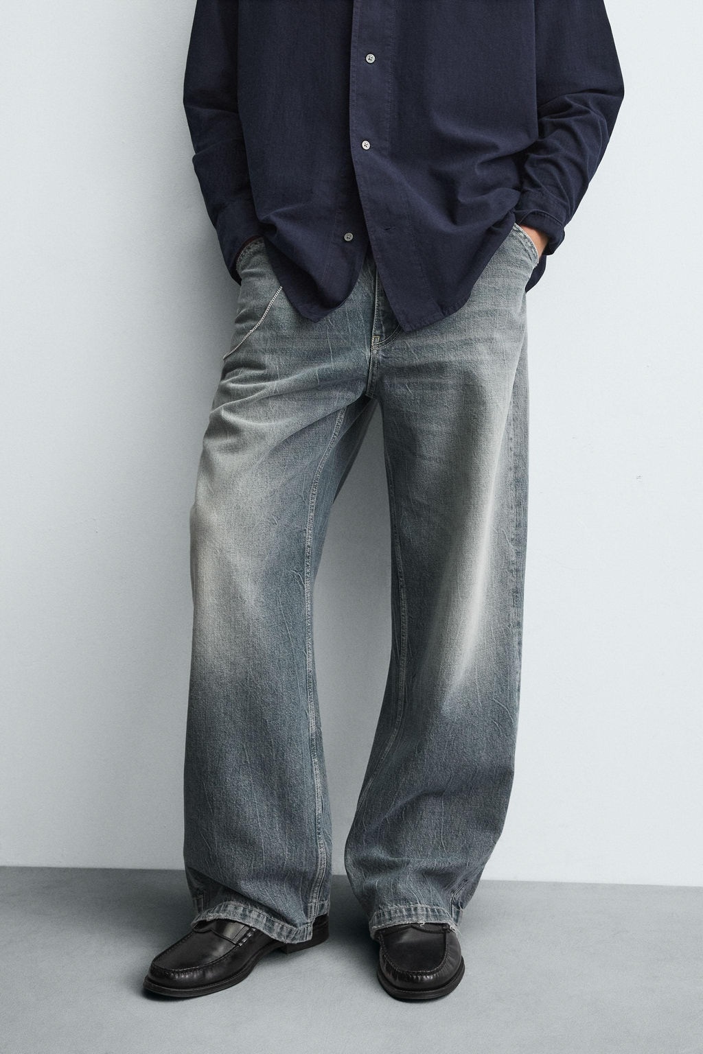 BAGGY FIT JEANS - Zara фото 9