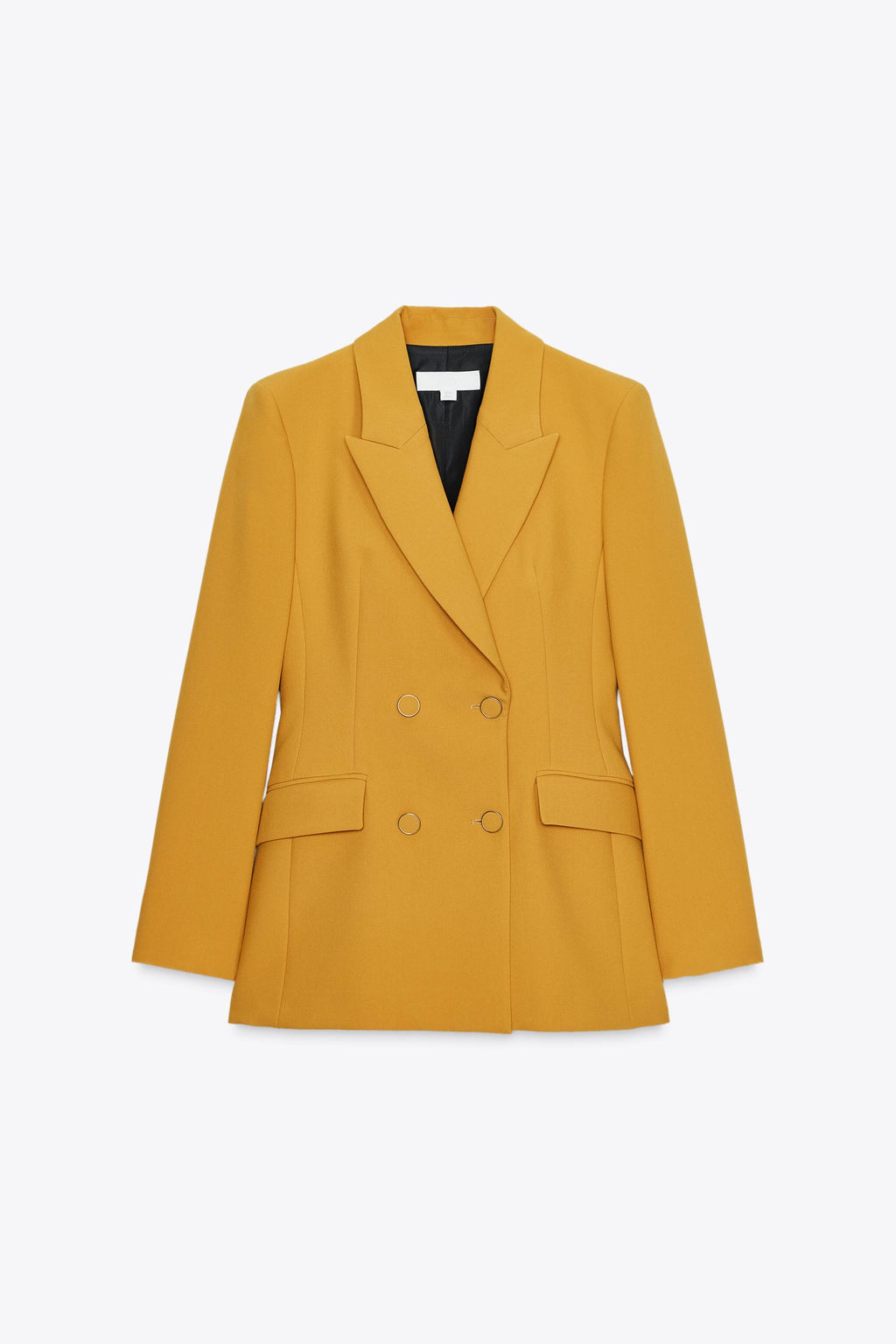 DOUBLE-BREASTED BLAZER WITH SHOULDER PADS - Zara фото 8