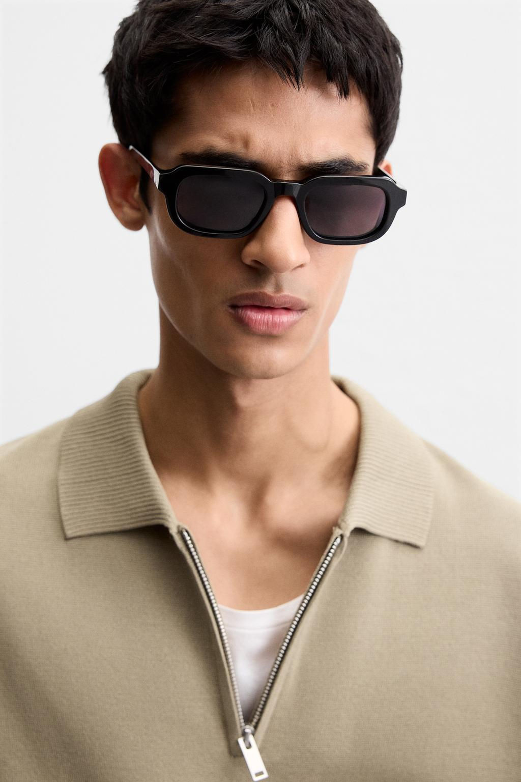 RELAXED FIT KNIT POLO SHIRT - Zara фото 5