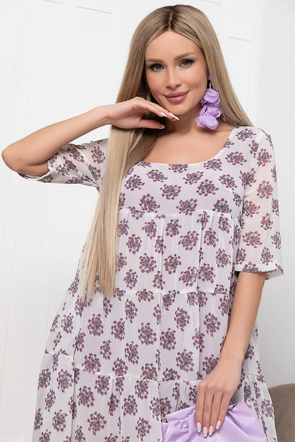 Платье Милее всех (вайт) П5969 - Lt collection фото 16