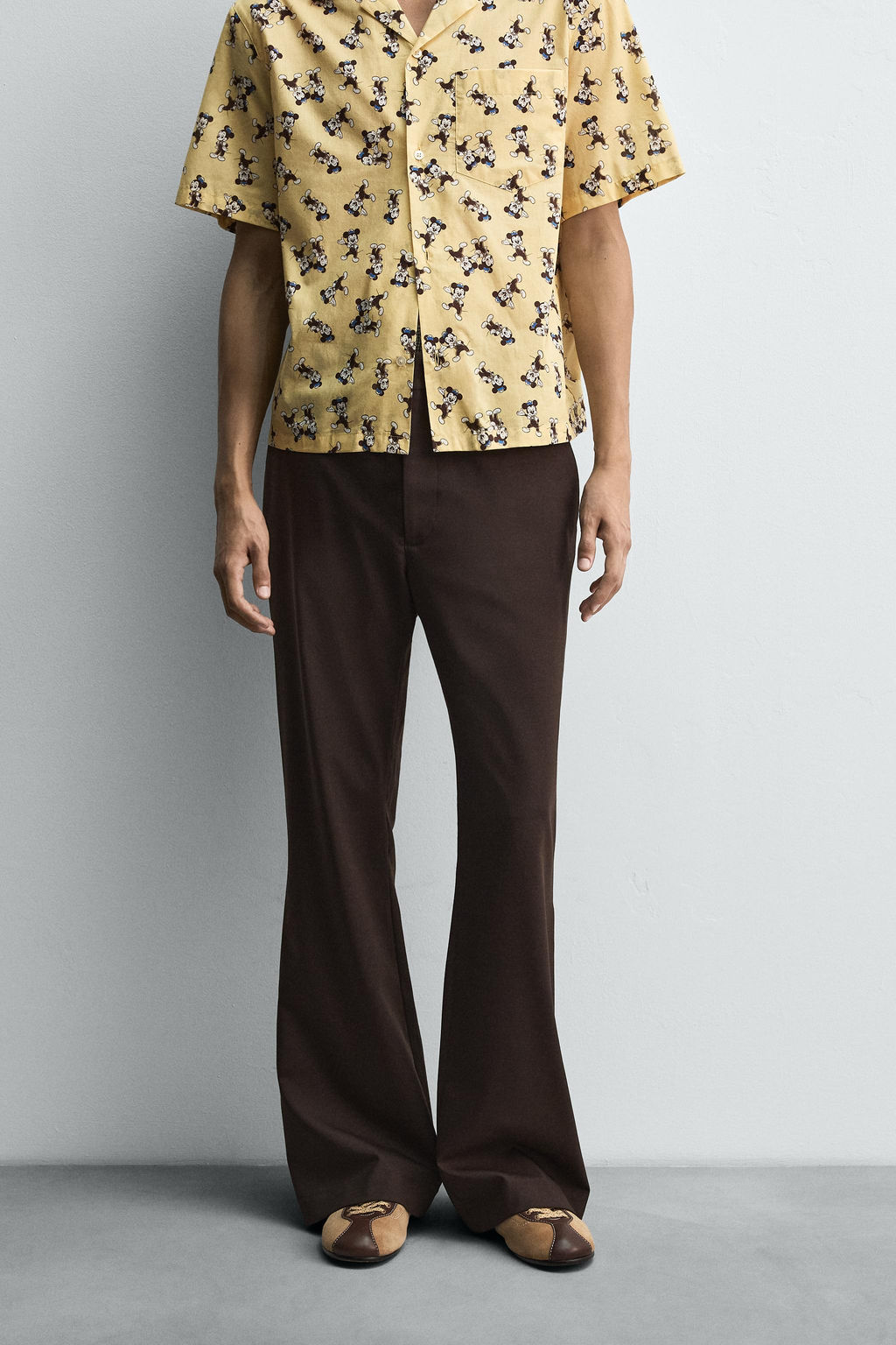 FLARE FIT TROUSERS HARRY LAMBERT FOR ZARA X DISNEY  фото 2