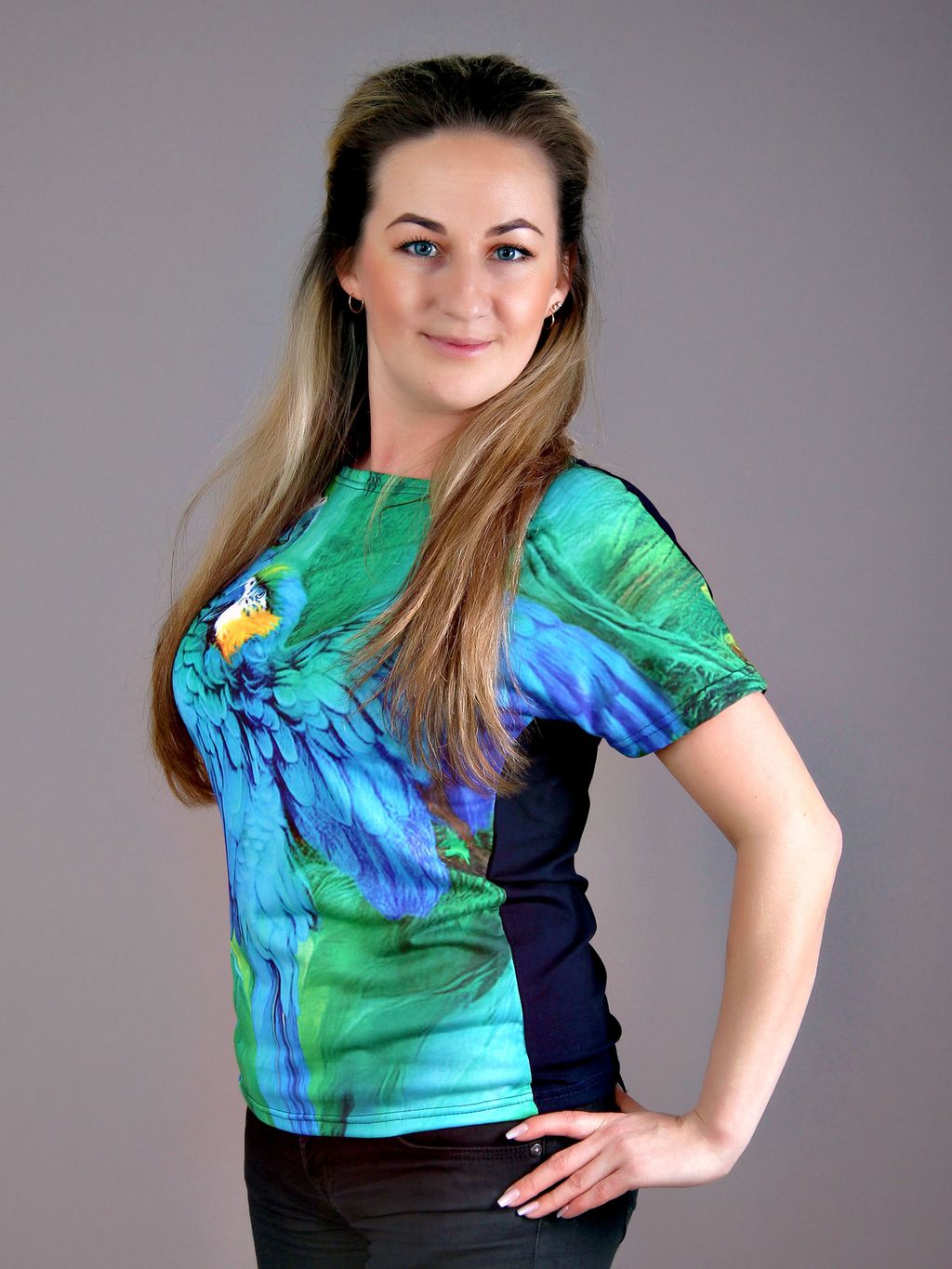 Футболка Попугай - Марлен фото 3