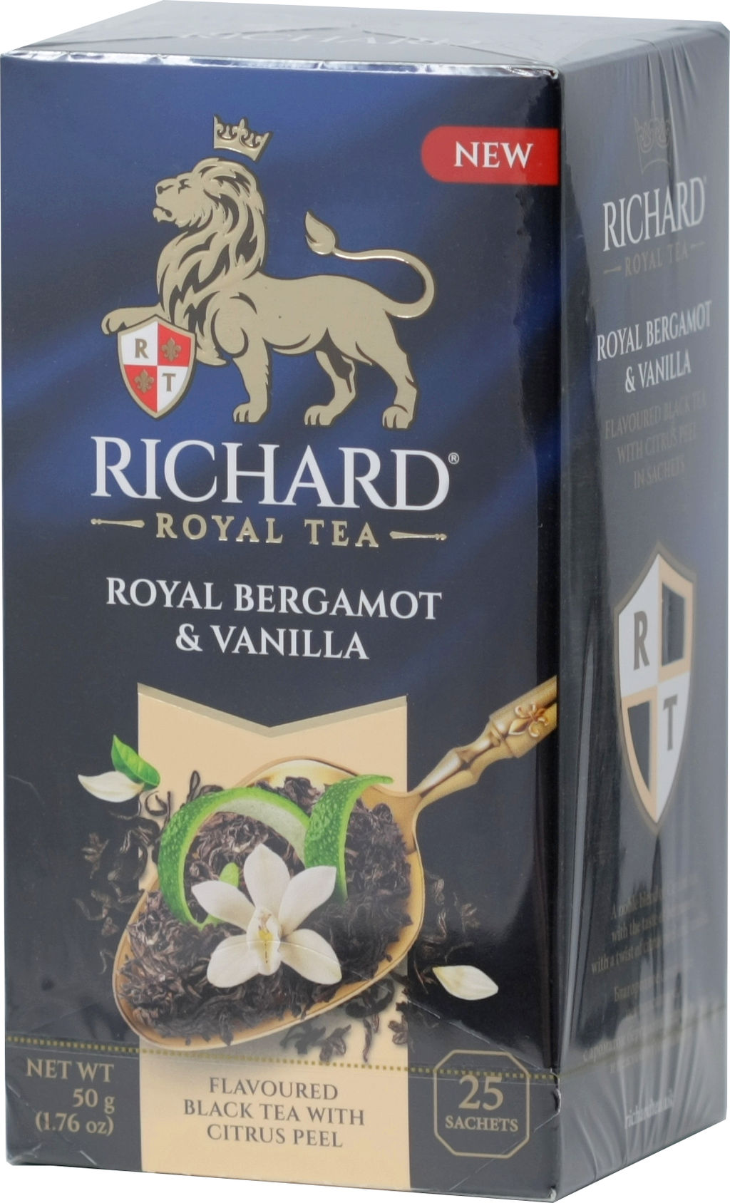 Richard. Бергамот и Ваниль карт.упаковка, 25 пак.