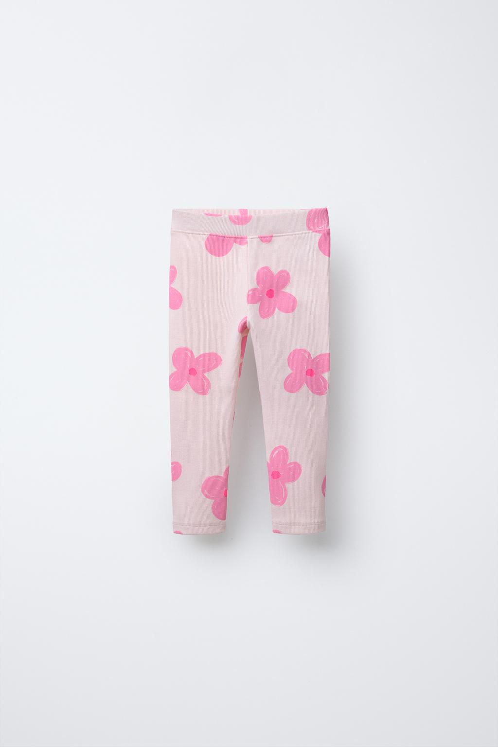 RIBBED PRINTED LEGGINGS - Zara фото 13
