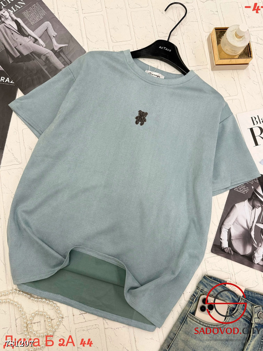 Женская футболка оверсайз - Bruno фото 7