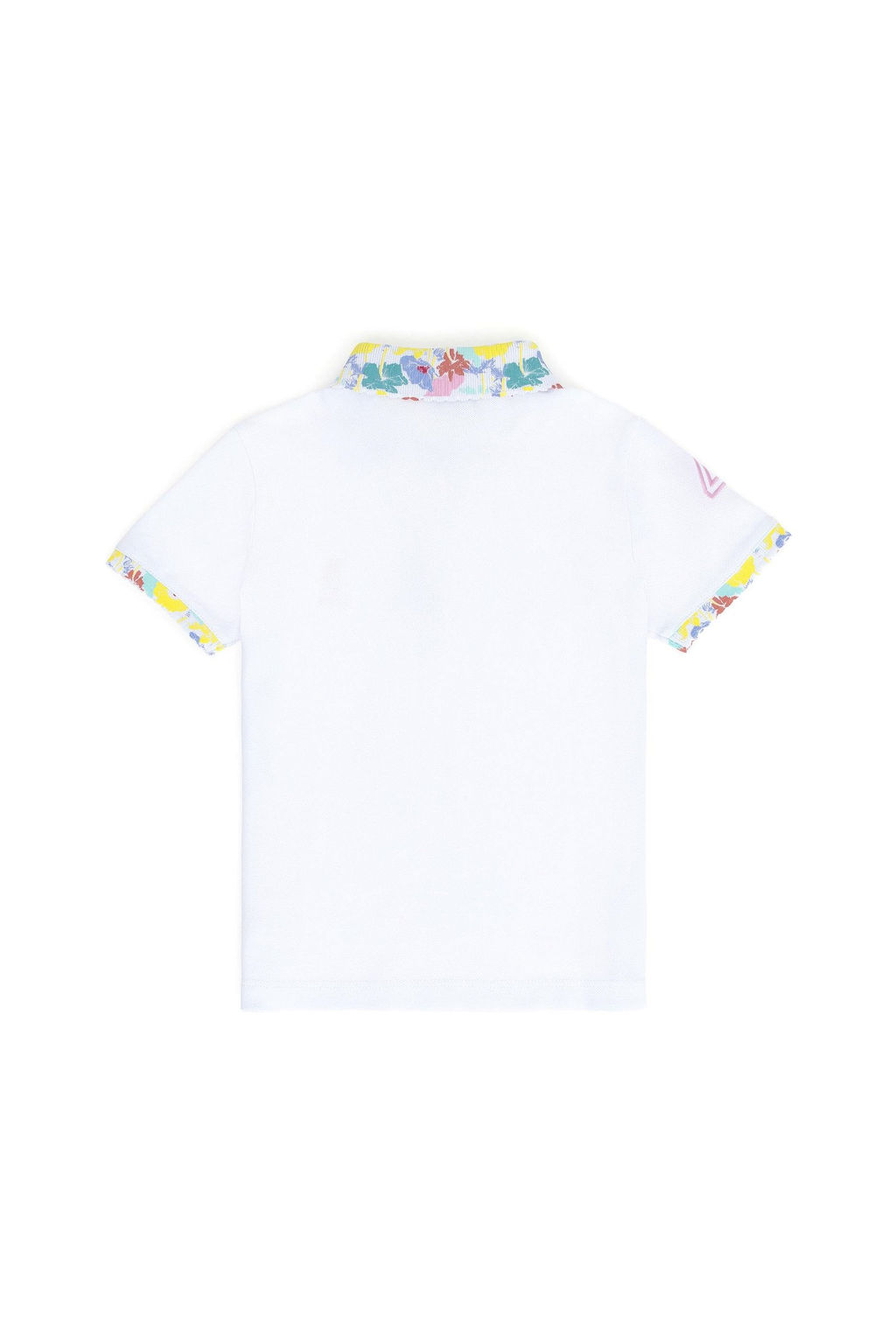 U. S. Polo Assn Белая базовая футболка с воротником-поло для девочек - U.s. polo assn фото 8