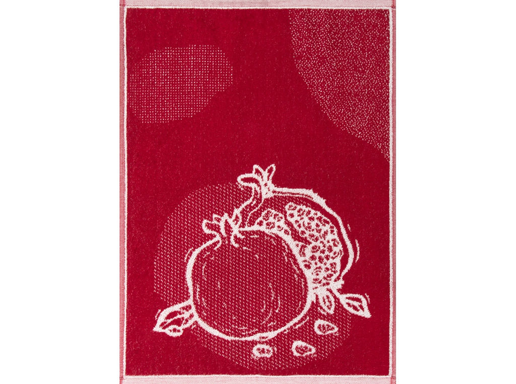 Полотенце махровое 3с103.414ж1 Арт-гранат(бордо1) 50х70 см