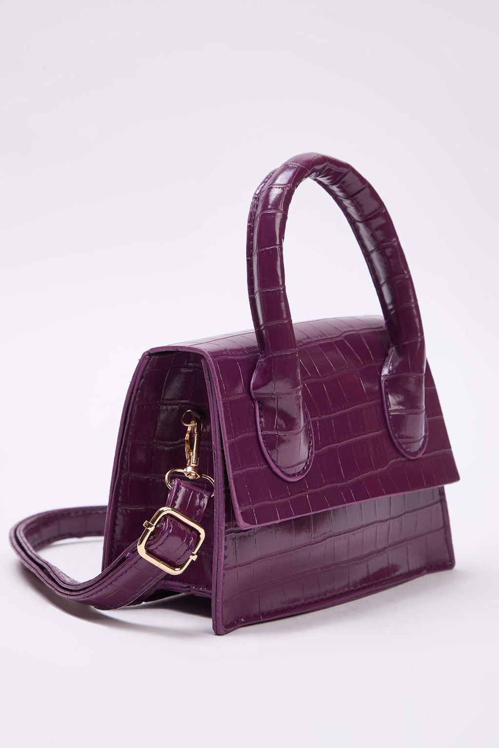 Murdum Kroko Dokulu Capraz Ask?l? Kad?n Mini Boy City Canta TWOAW25OC00000