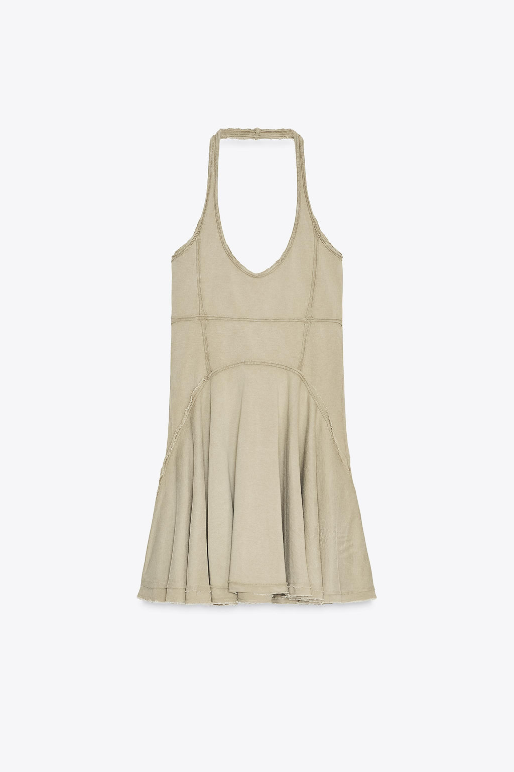 SHORT GODET DRESS - Zara фото 11