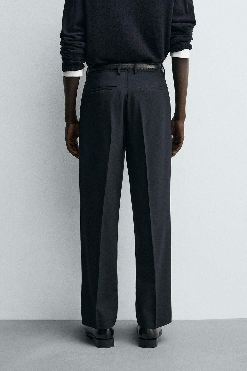 COMFORT STRAIGHT-LEG TROUSERS - Zara фото 20