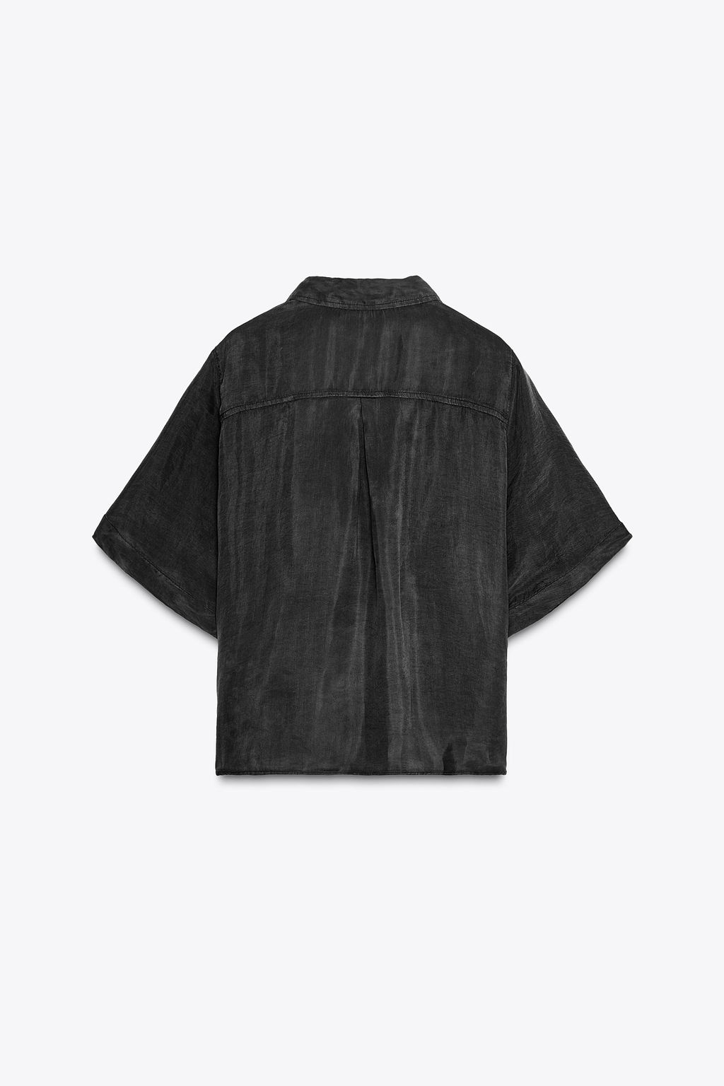 FLOWING SHIRT WITH POCKET - Zara фото 6