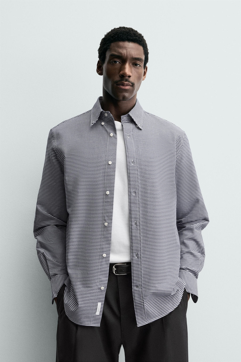 COTTON CHECKS SHIRT - Zara фото 2