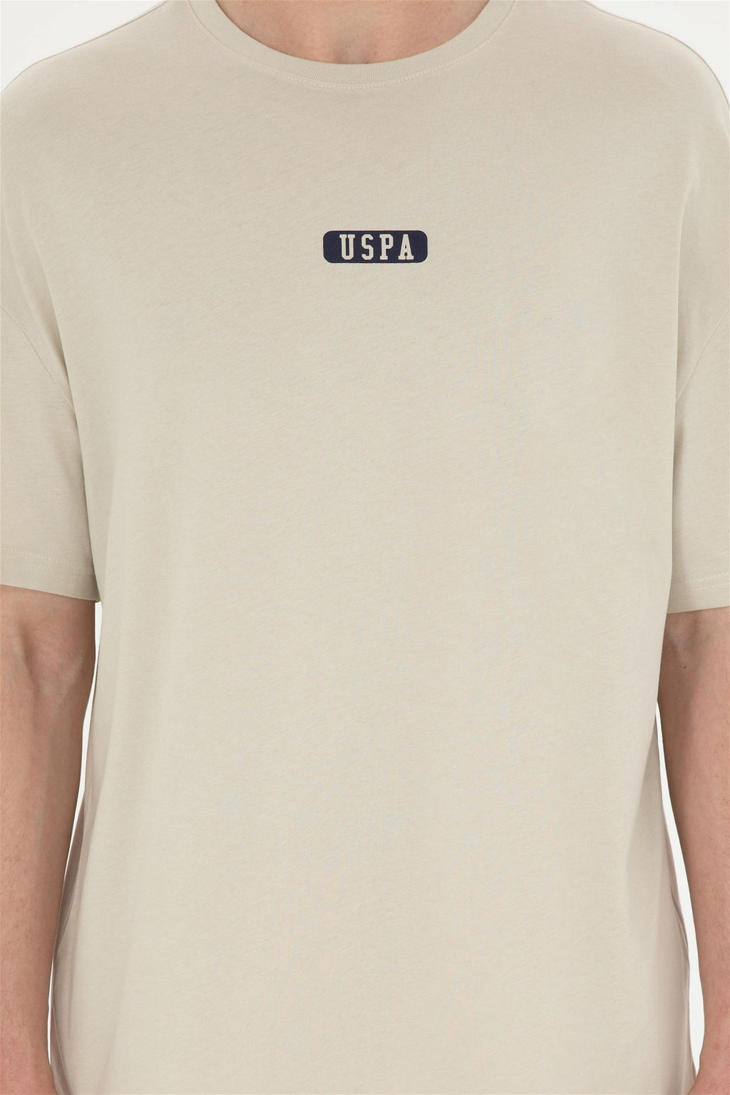 Футболка мужская U.S. Polo Assn хлопок stone  фото 6