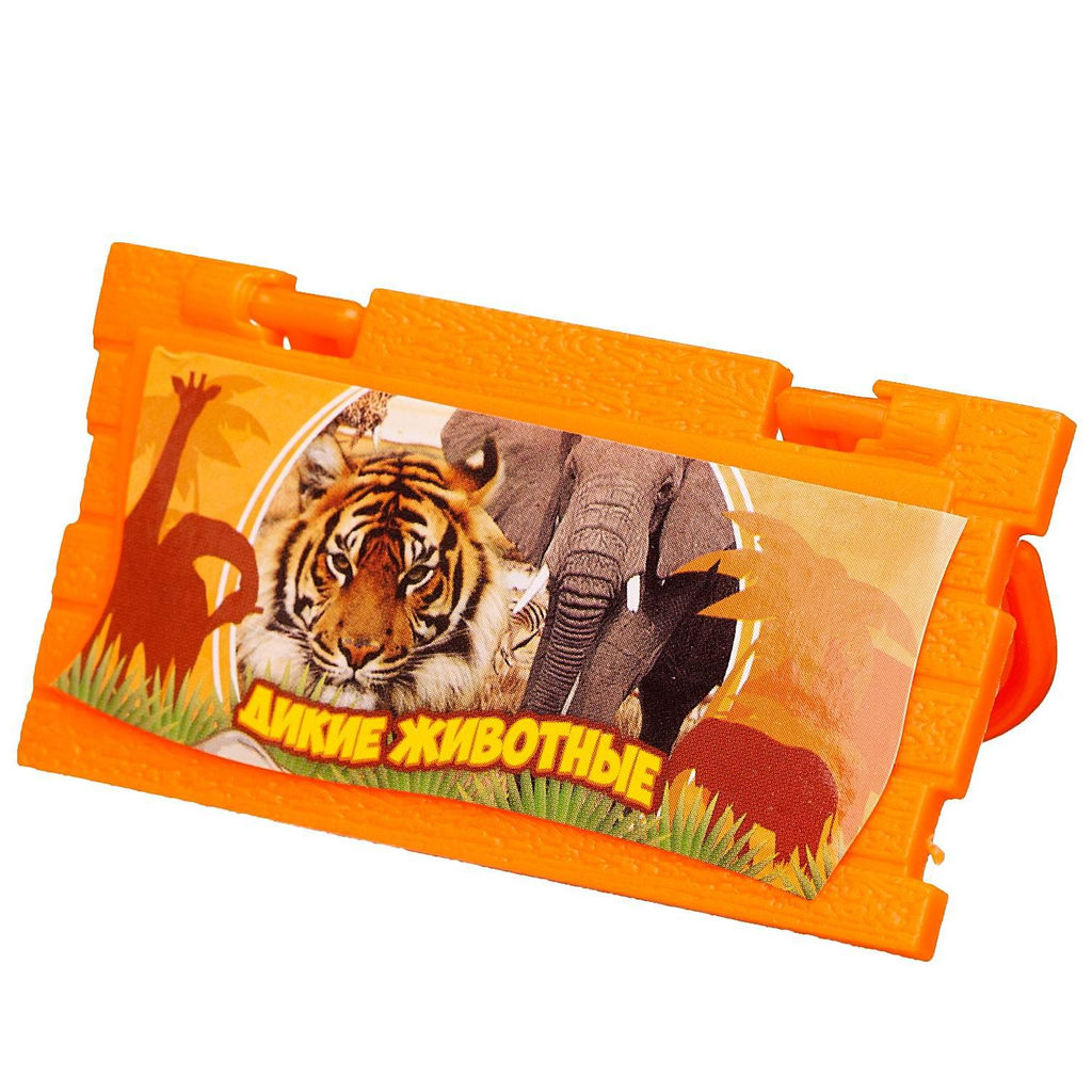Игровой набор ABtoys Юный натуралист Фигурки диких животных 8 шт. в чемоданчике, в дисплеи  фото 2