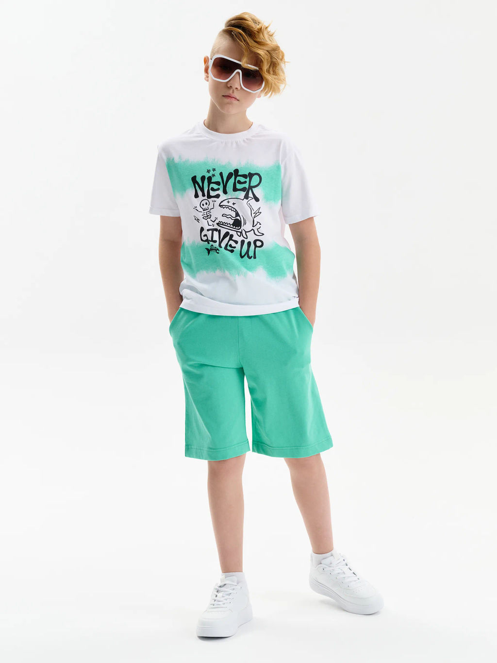 PELICAN, футболка для мальчиков, Белый  фото 7