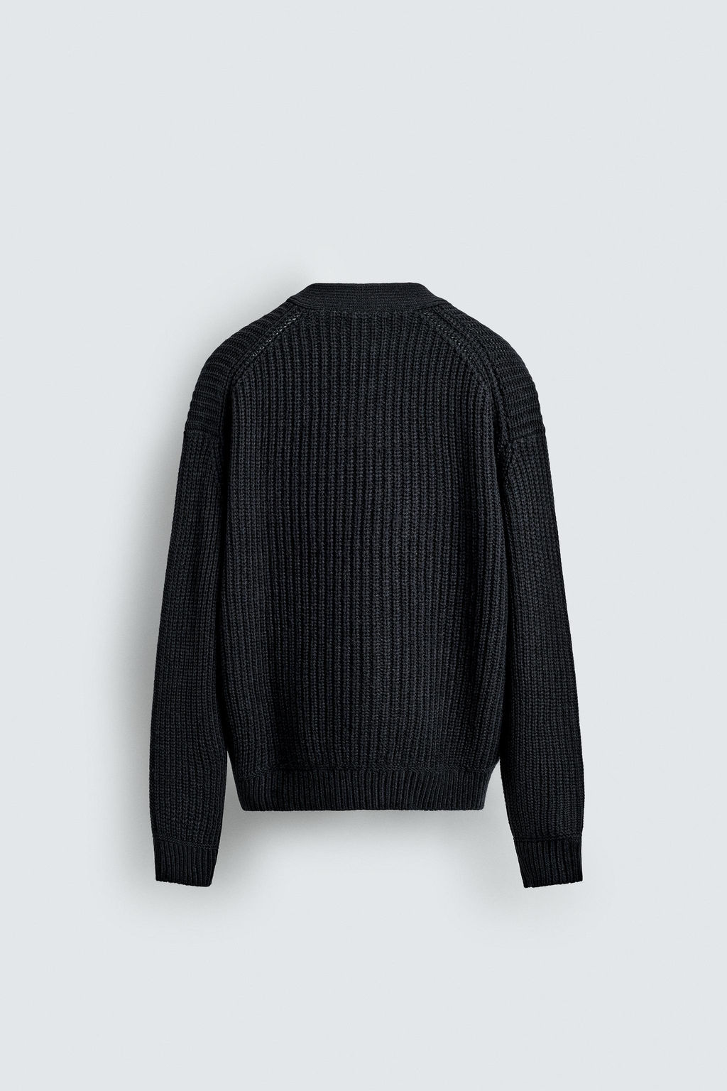 RIBBED TEXTURED CARDIGAN - Zara фото 9