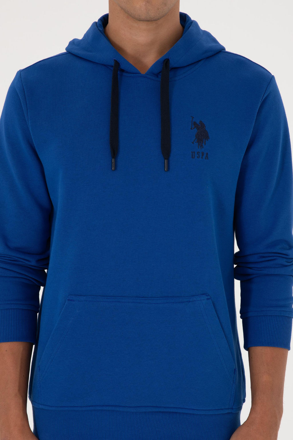 Erkek Mavi Basic Sweatshirt Sepette S_rpriz _ndirim - U.s. polo assn фото 6