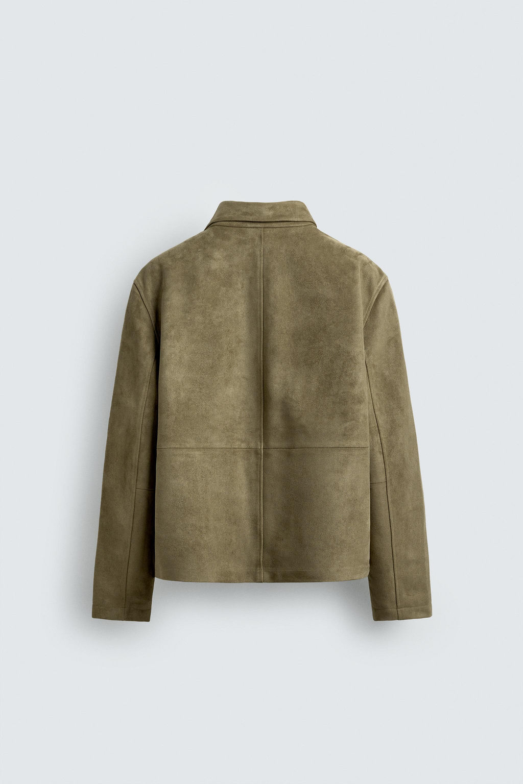 FAUX SUEDE JACKET WITH POCKETS - Zara фото 8