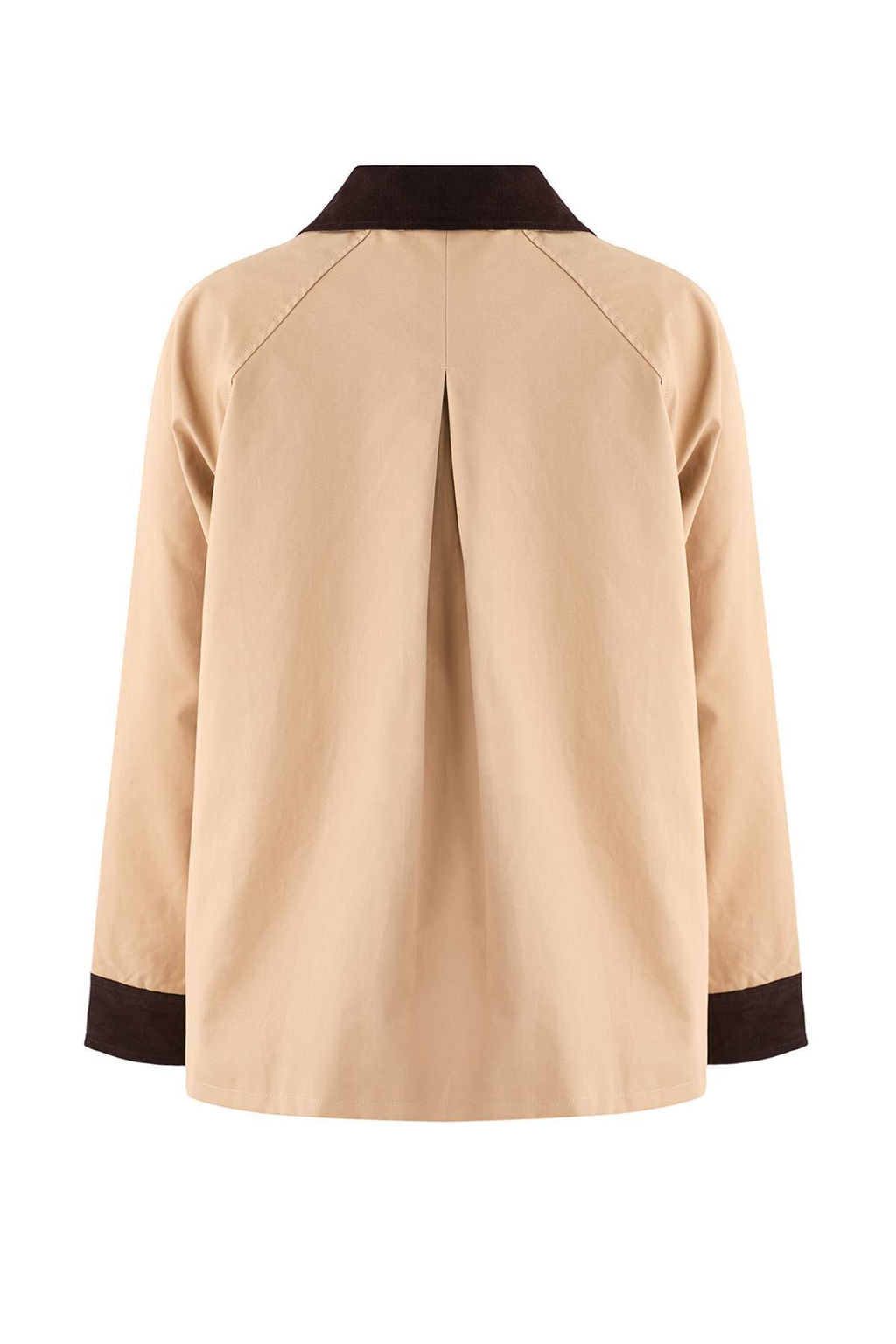 Vizon Oversize Kal?p Kontrast Kadife Detayl? Mumlu Ceket Mont TWOSS26MO00000 - Trendyolmilla фото 6