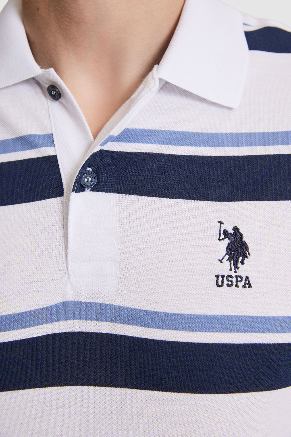 Erkek Lacivert Regular Fit Polo Yaka Ti__rt - U.s. polo assn фото 6
