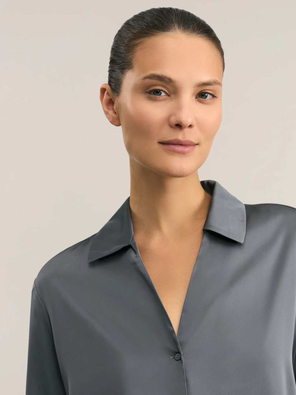 Атласная блузка / Zarina  фото 6