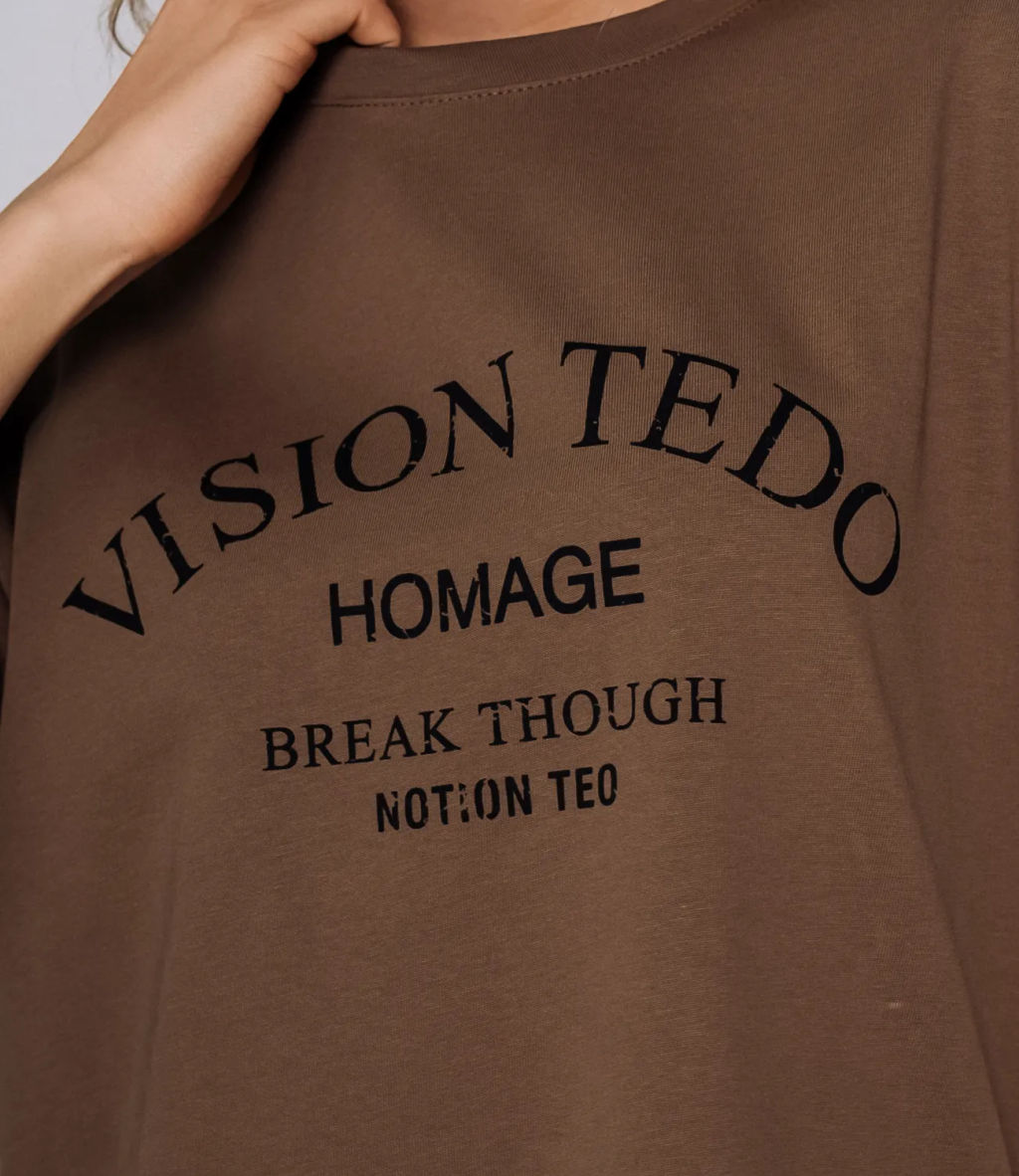 Футболка #КТ309 (3), тёмно-бежевый