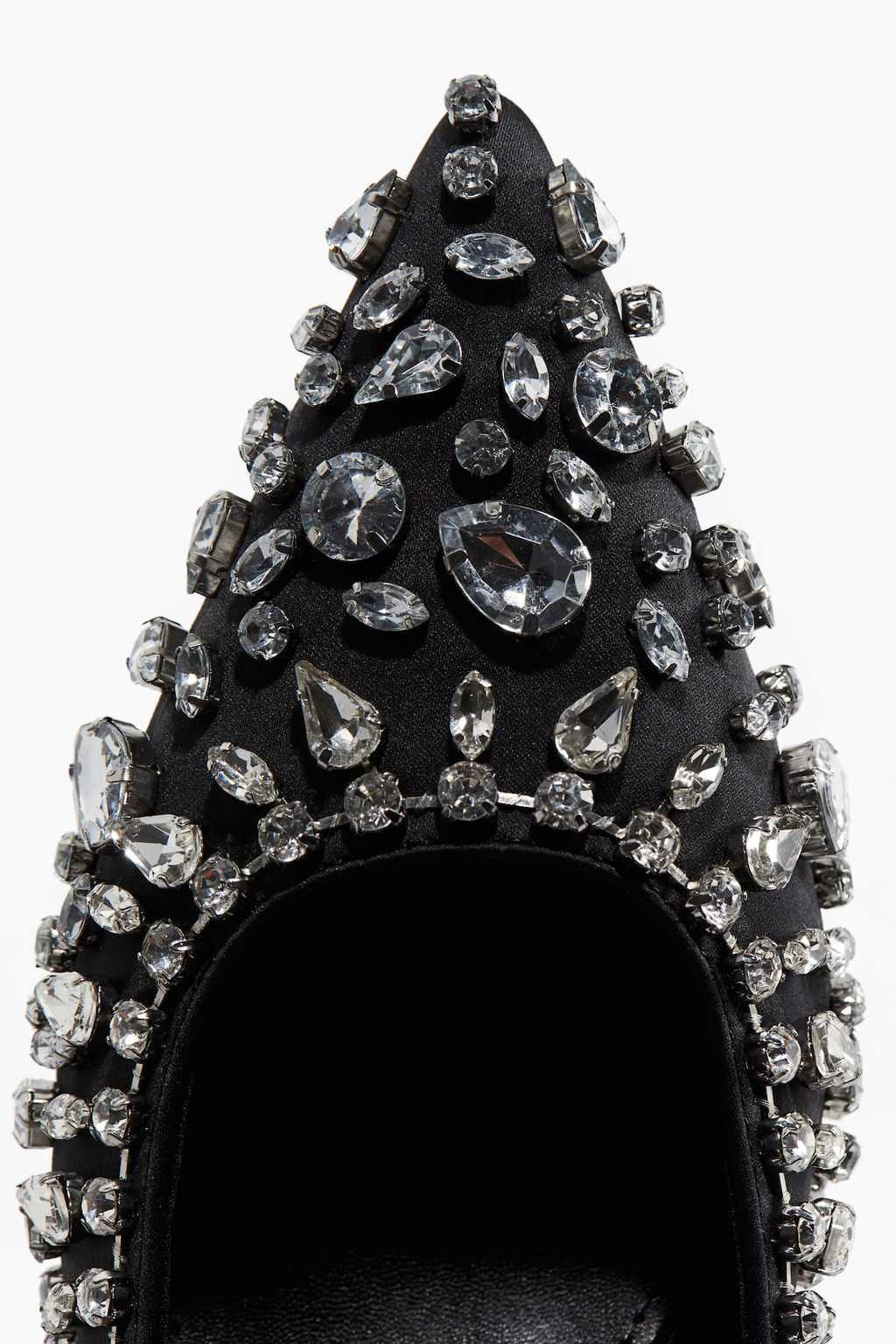 Mules de tacon con strass - H&m фото 4