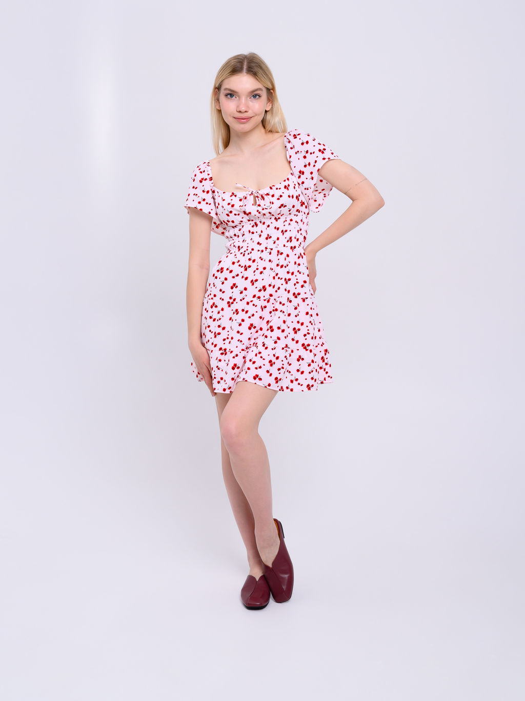 Мюли 1007.тунит205bl.Гнилая вишня