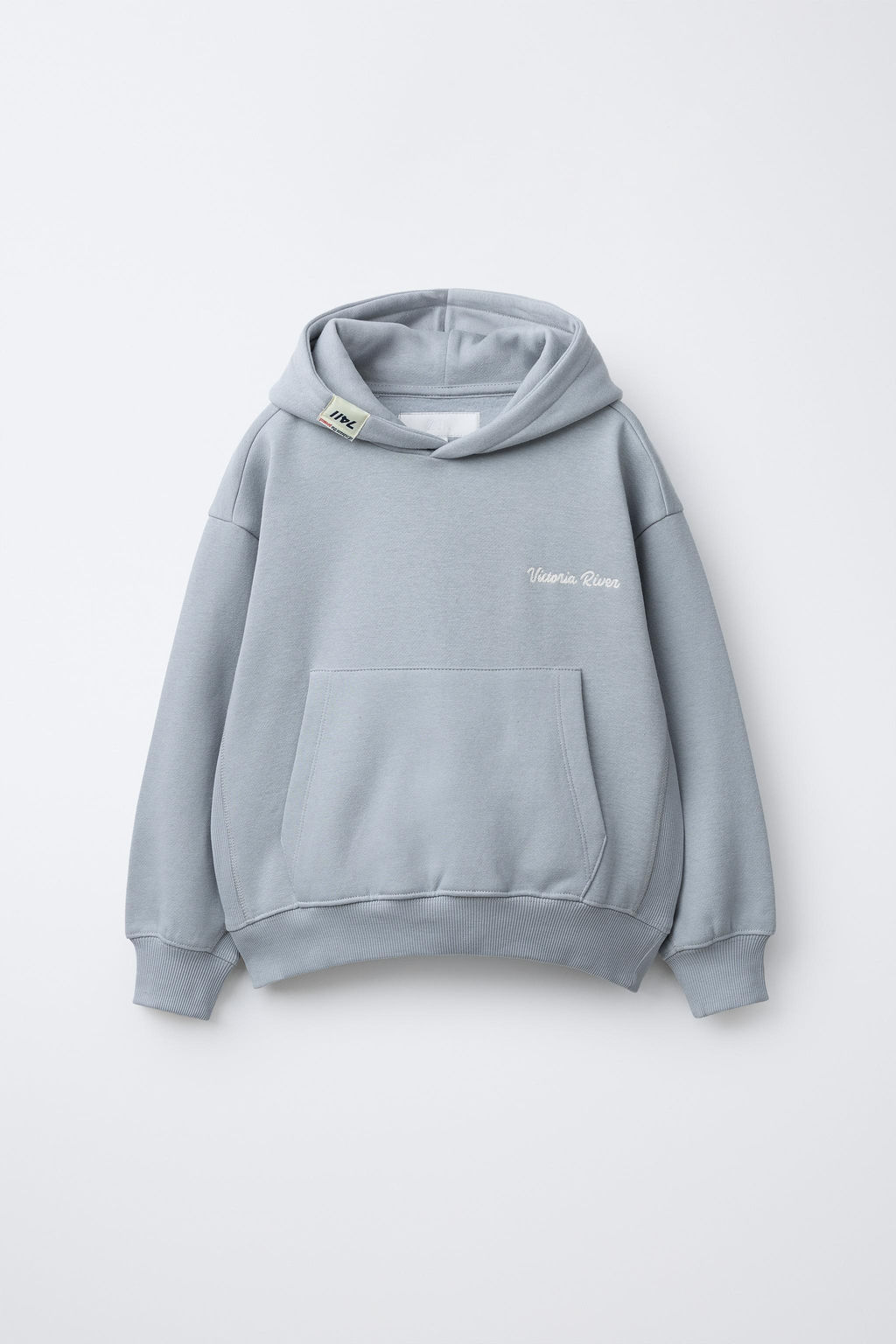 PLUSH SWEATSHIRT AND JOGGER TROUSERS SET WITH SLOGAN - Zara фото 2