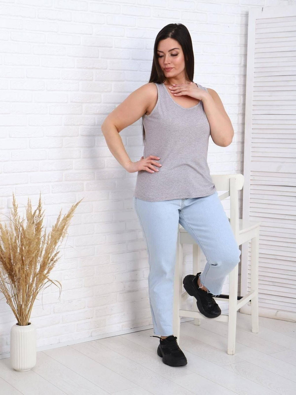 IV-CAPRIZ Симфония уно - майка черный  фото 14