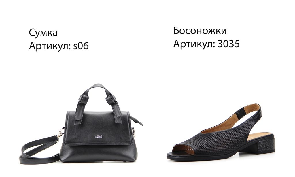 Босоножки EDART 3053.358 bl.black