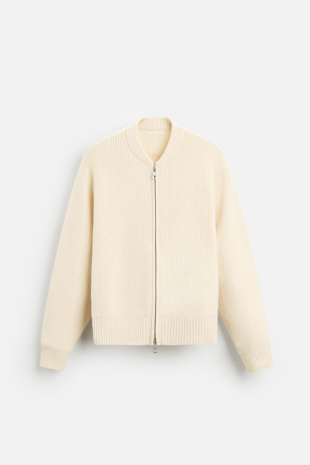 ZIP-UP KNIT JACKET - Zara фото 16