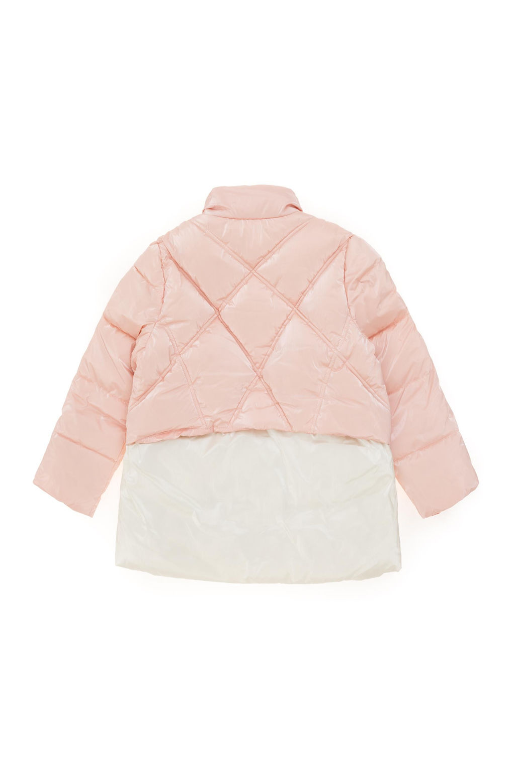 Пальто лососевого цвета для девочки Неожиданная скидка в корзине