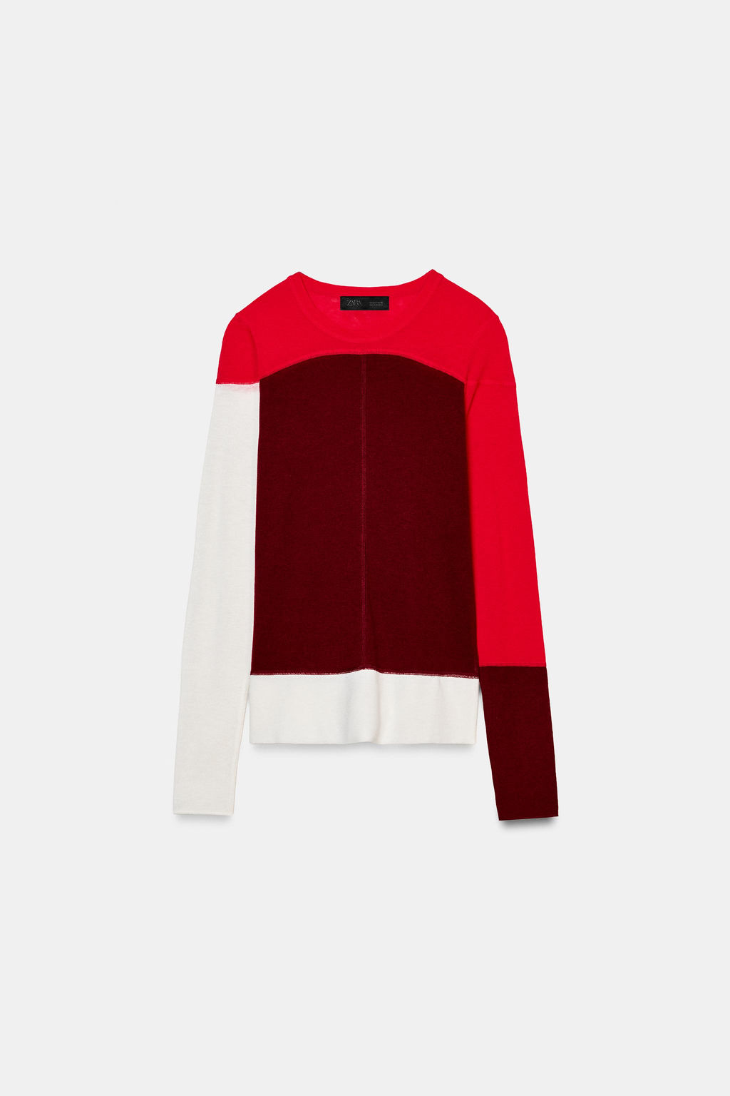 FINE KNIT WOOL BLEND JUMPER