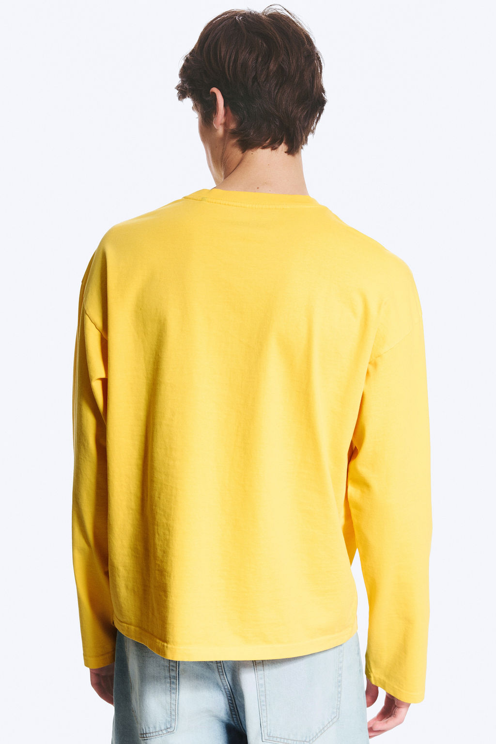 Camiseta de manga larga Loose Boxy - H&m фото 7