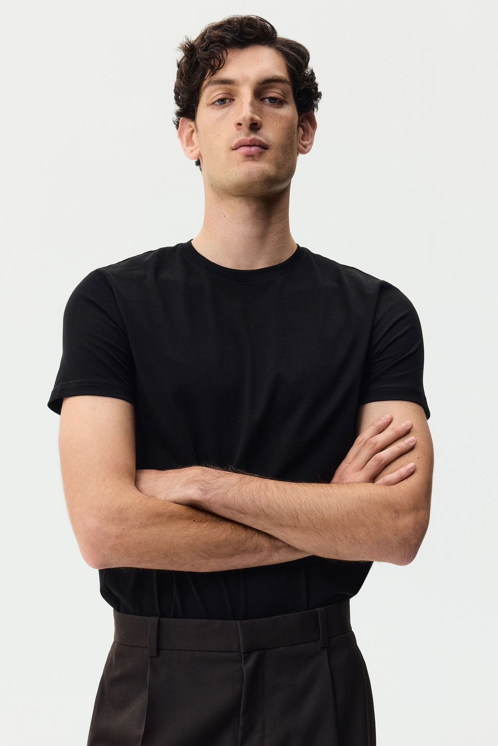 Camiseta en algod?n pima Slim Fit - H&m фото 8