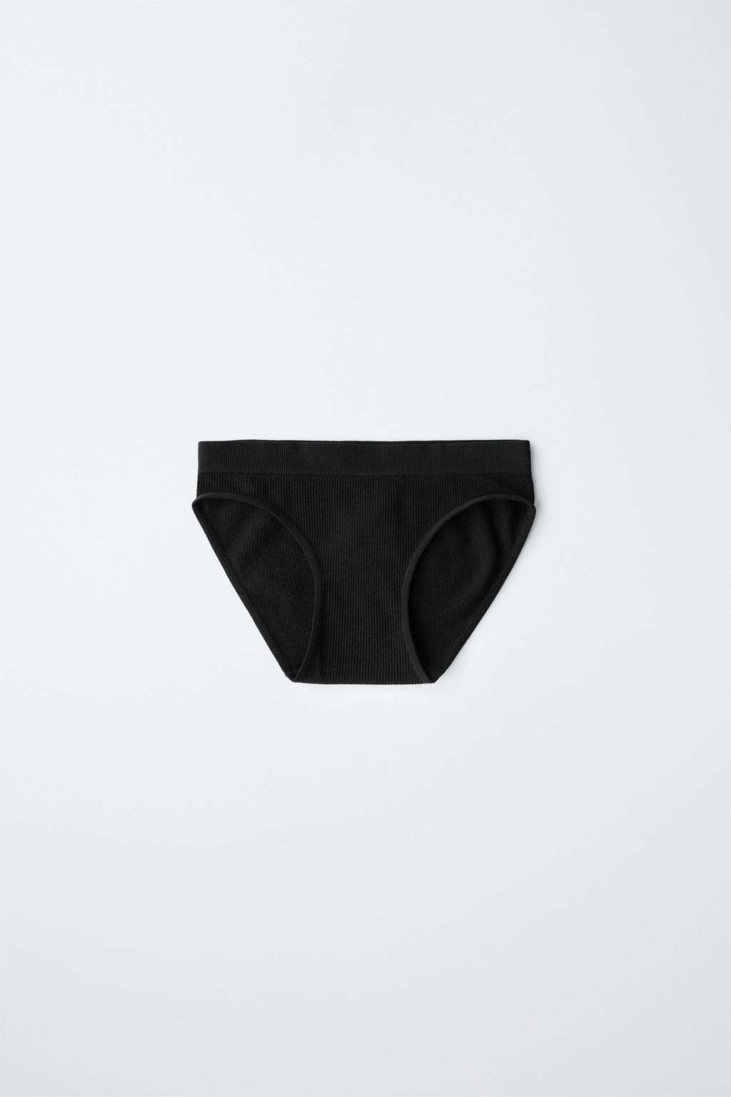 8-14 A?OS/ PACK TRES BRAGUITAS SEAMLESS / Blanco / Negro - Zara фото 3