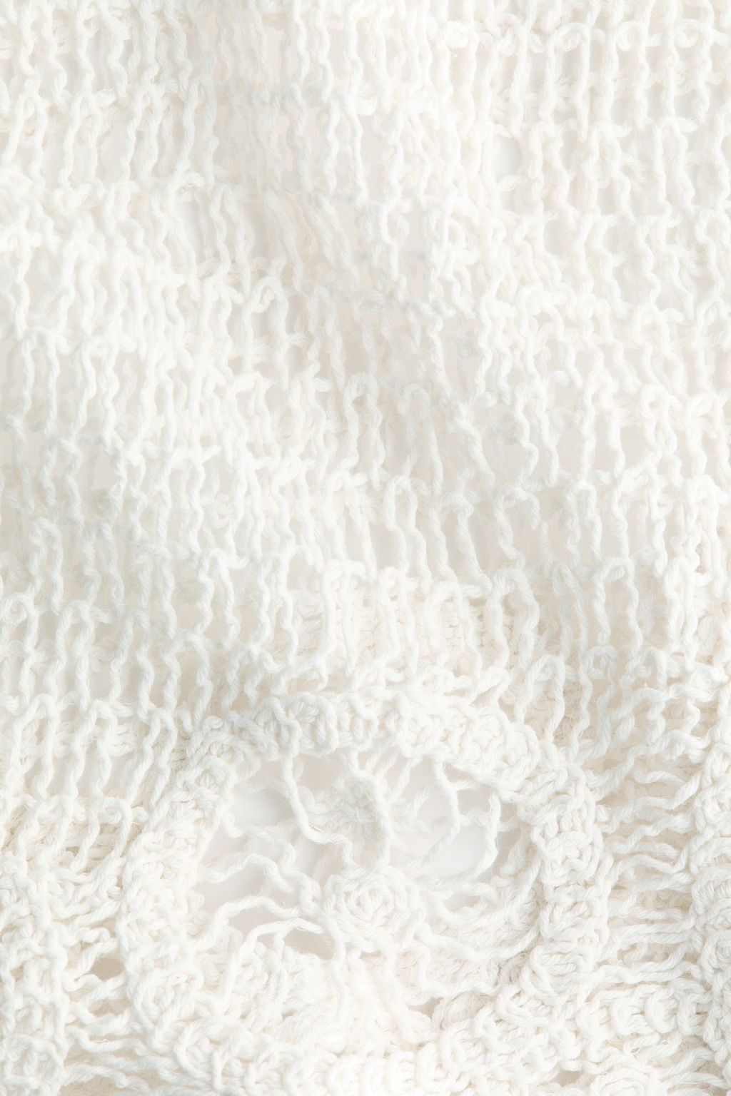Top asim?trico efecto crochet - H&m фото 5
