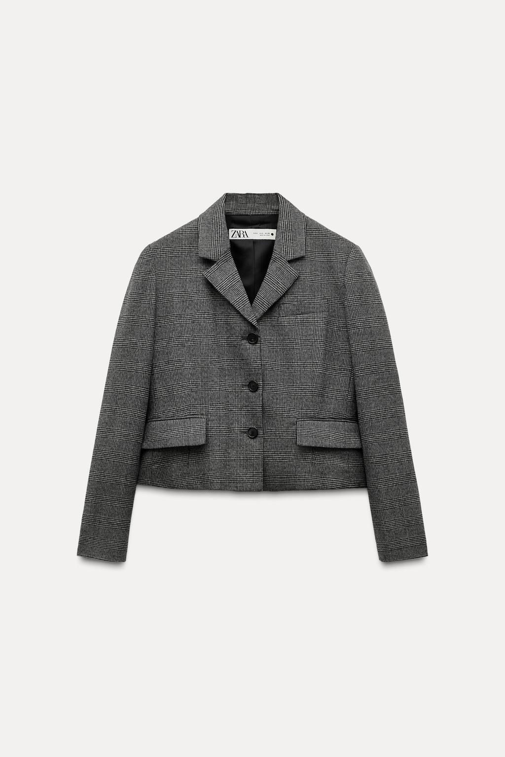 ZW COLLECTION CROPPED BLAZER - Zara фото 10