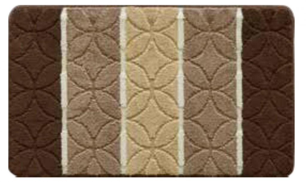 Набор ковриков 2-х пр. для ванны туалета (60*50/60*100) YONCAMIK 04 GOLDEN